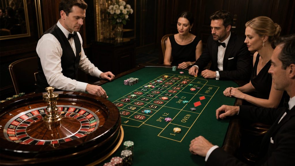 Diferencias entre apuestas internas y externas en ruleta europea